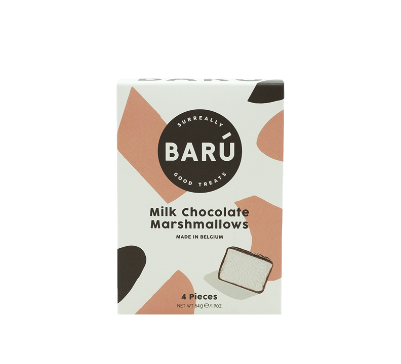 Barú - Marshmallows Milk Chocolate 54G