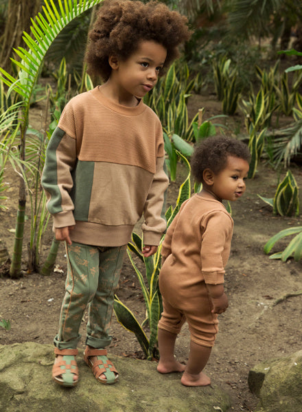 AM.Jax.07 Track Pants - Allover Print Grasshopper