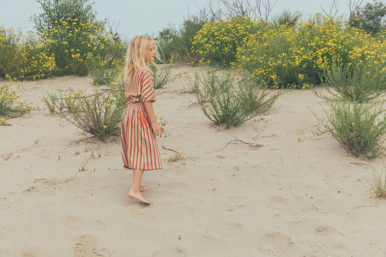 Chaga skirt Red stripe