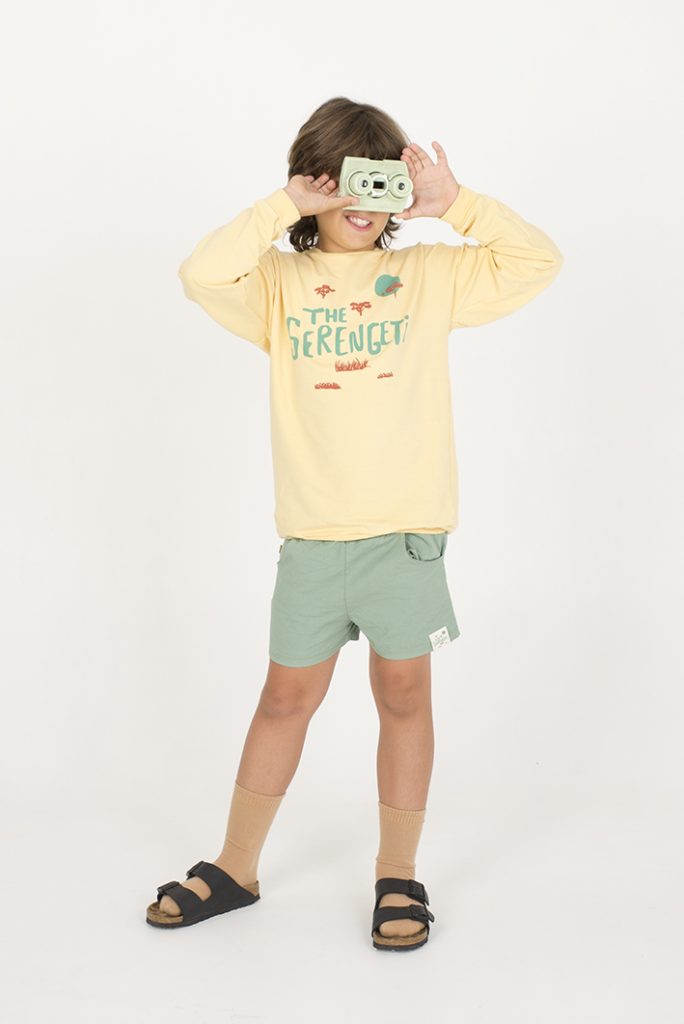 Sweatshirt Serengeti - Yellow