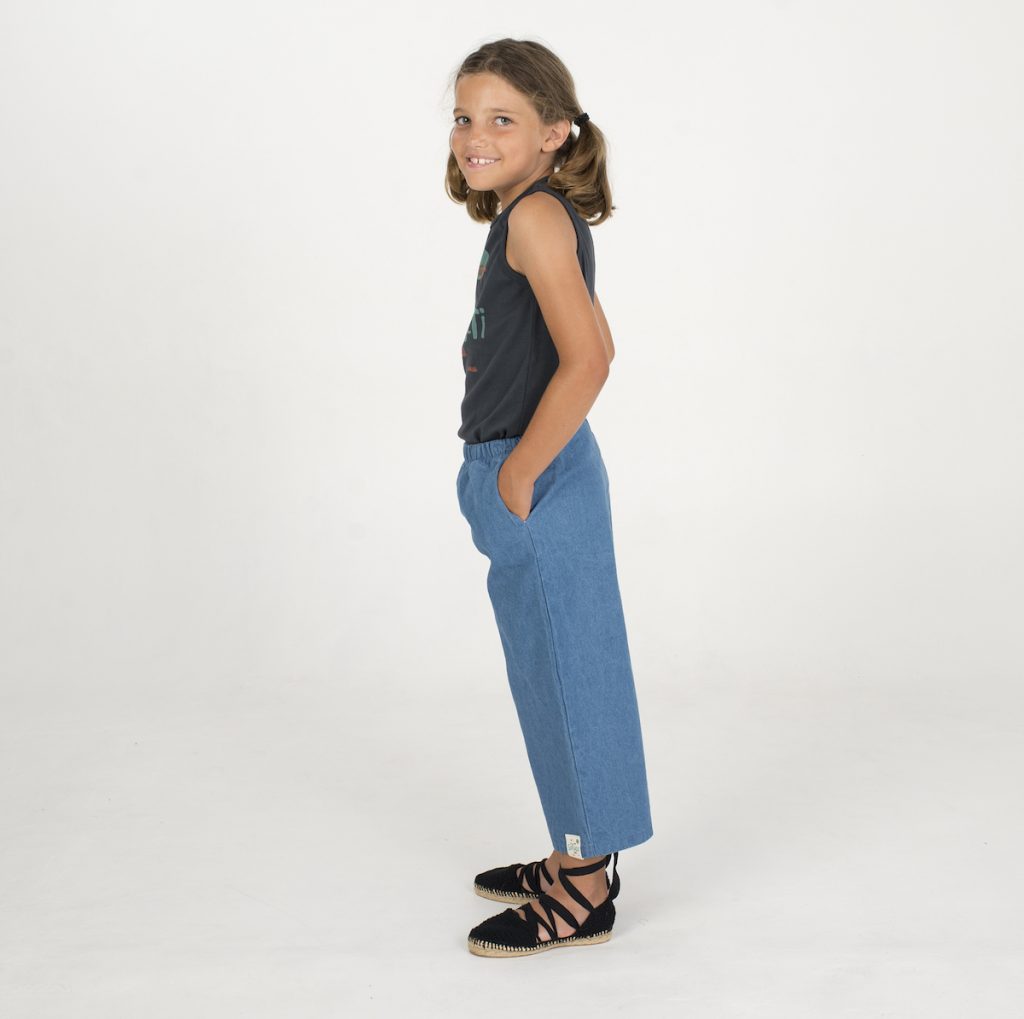 Culotte Pants - Denim