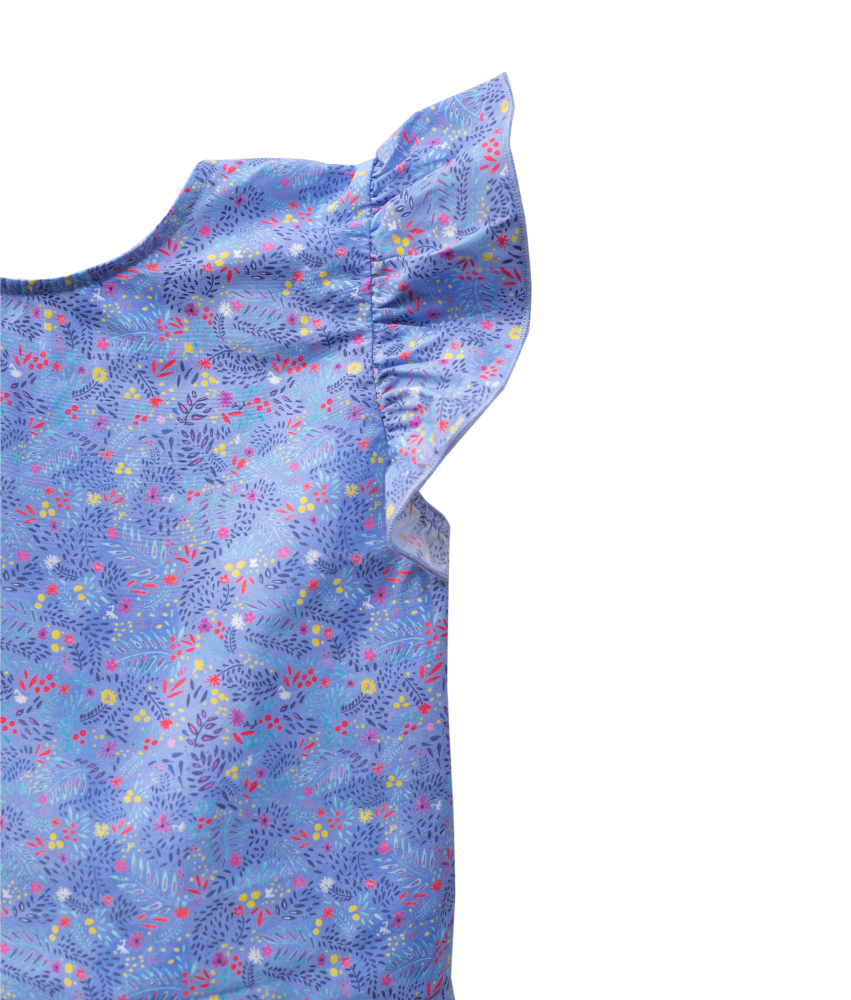 Ensor – top & skirt – blue