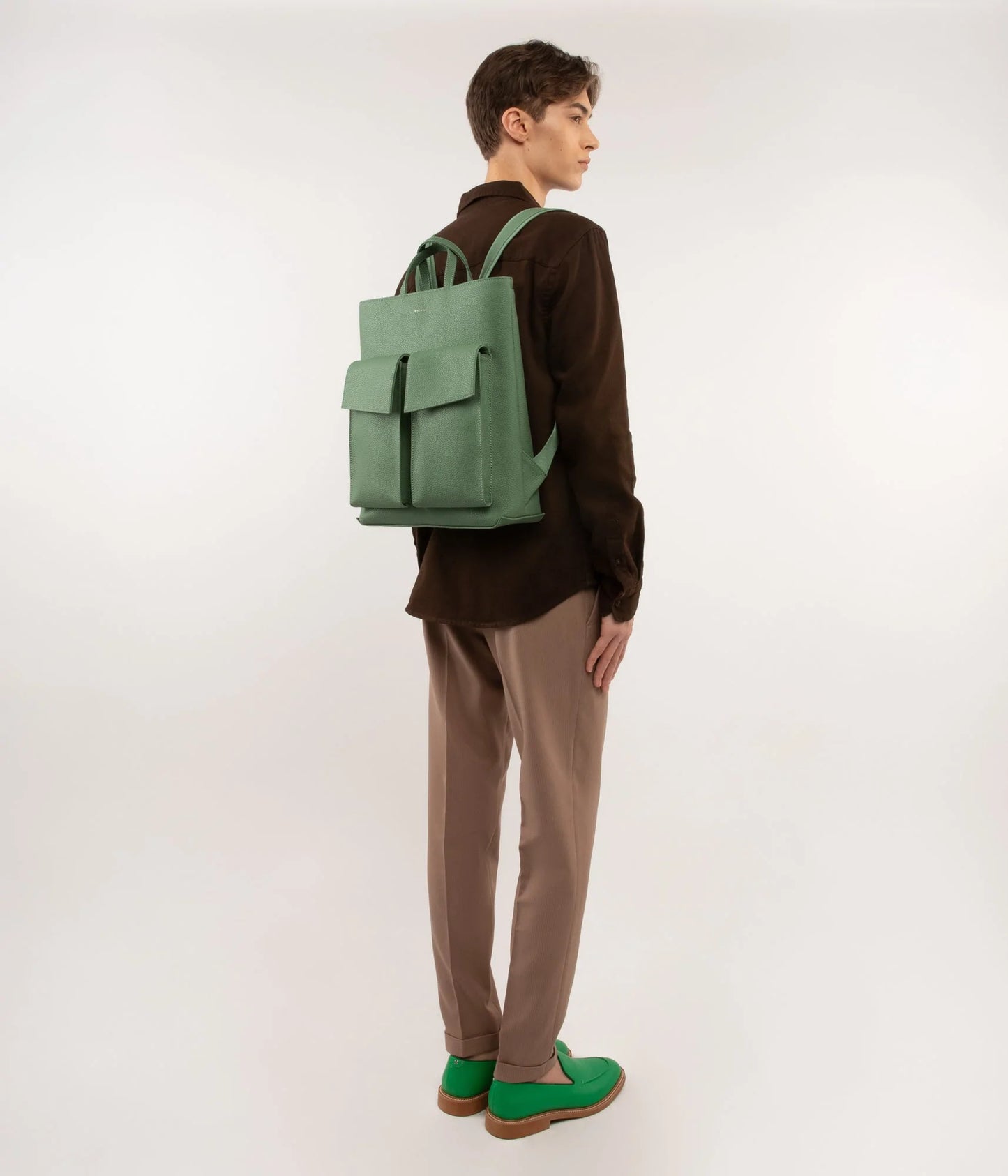 Myron Vegan Backpack - Purity - Herb