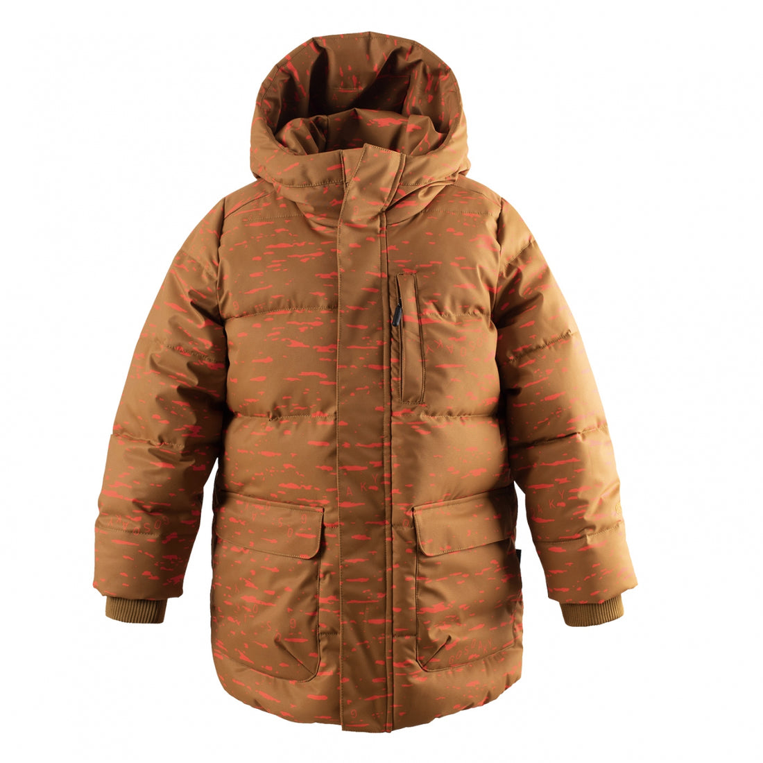 TIGER EYE ALLOVER PRINT OCHRE