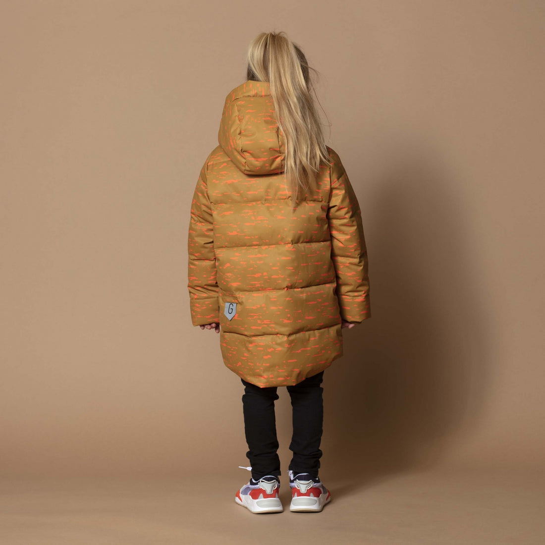 TIGER EYE ALLOVER PRINT OCHRE