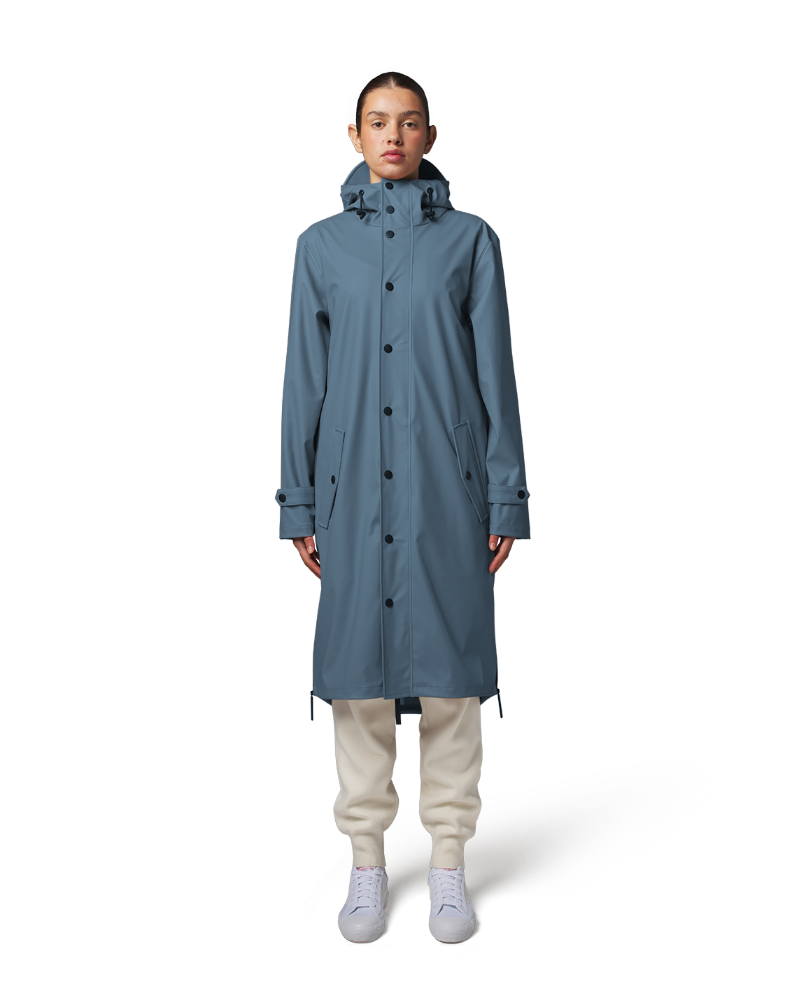 Original raincoat - Blue Grey
