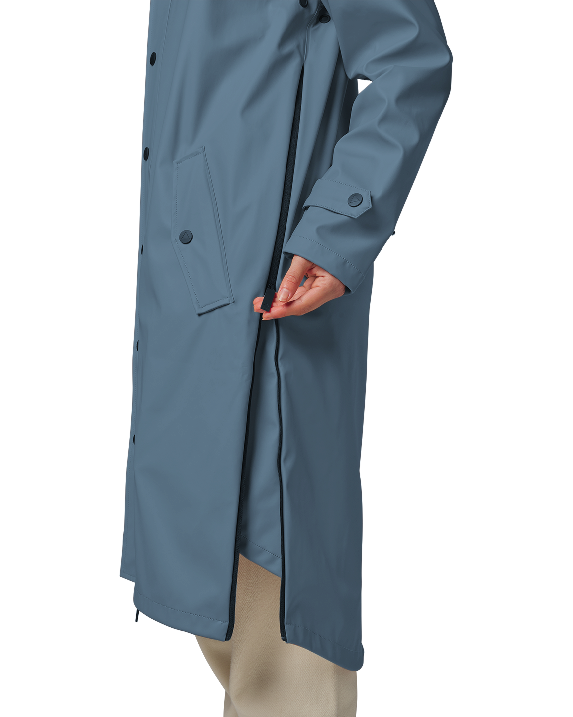 Original raincoat - Blue Grey