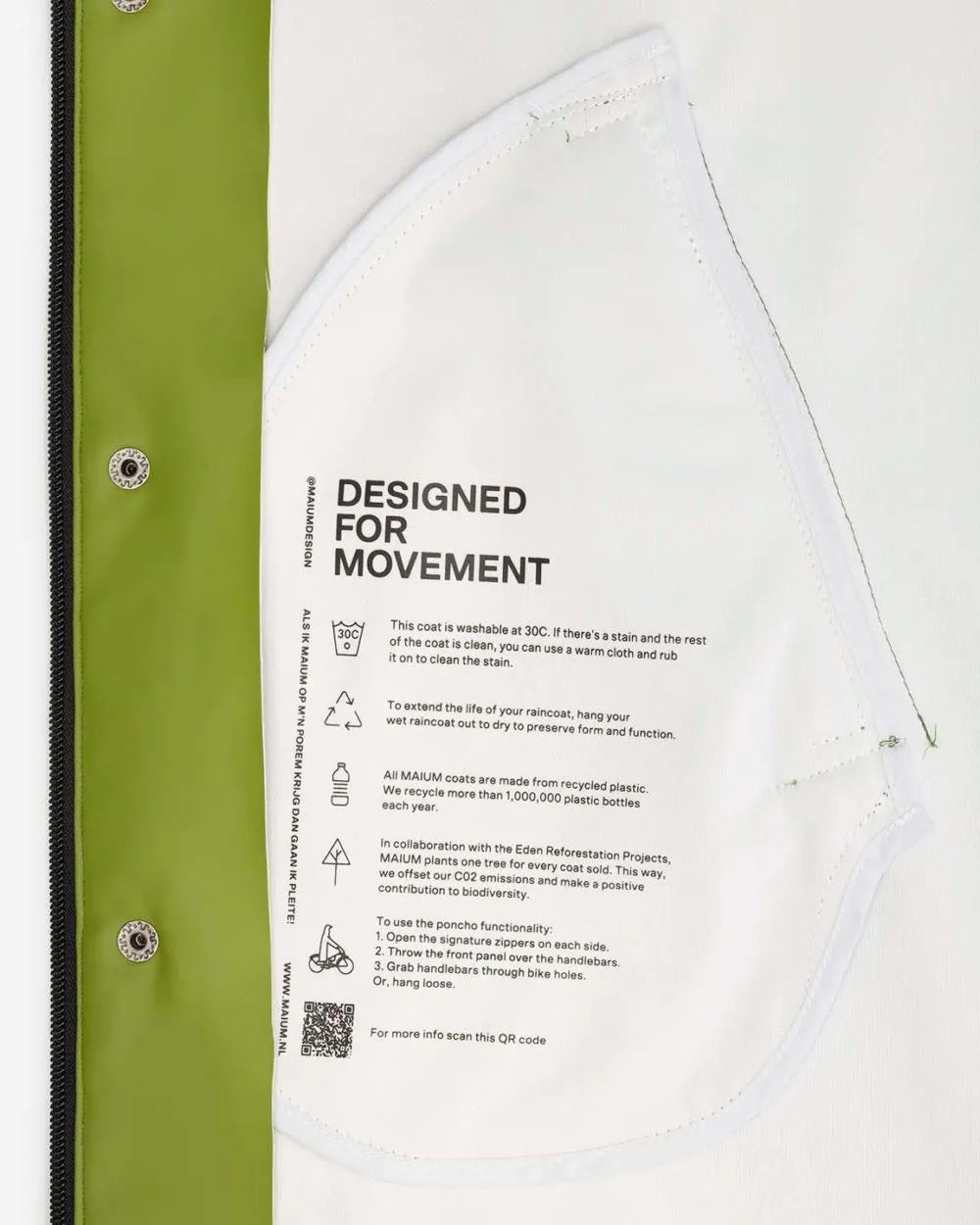 Original Raincoat - Cedar Green