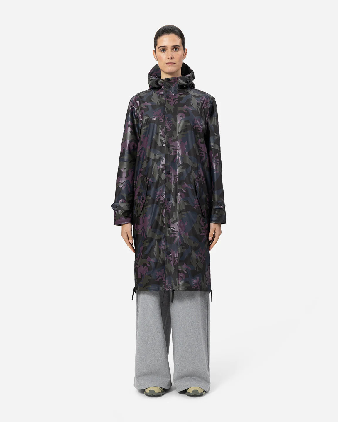 Original Raincoat - Plum Camo