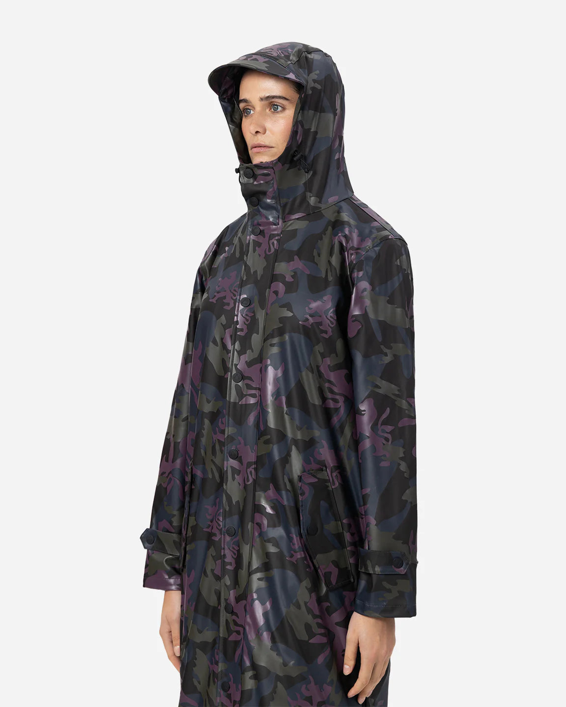 Original Raincoat - Plum Camo