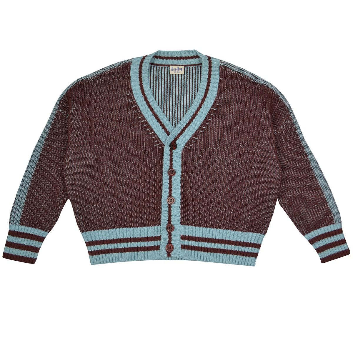 - Enio cardigan Rum Raisin
