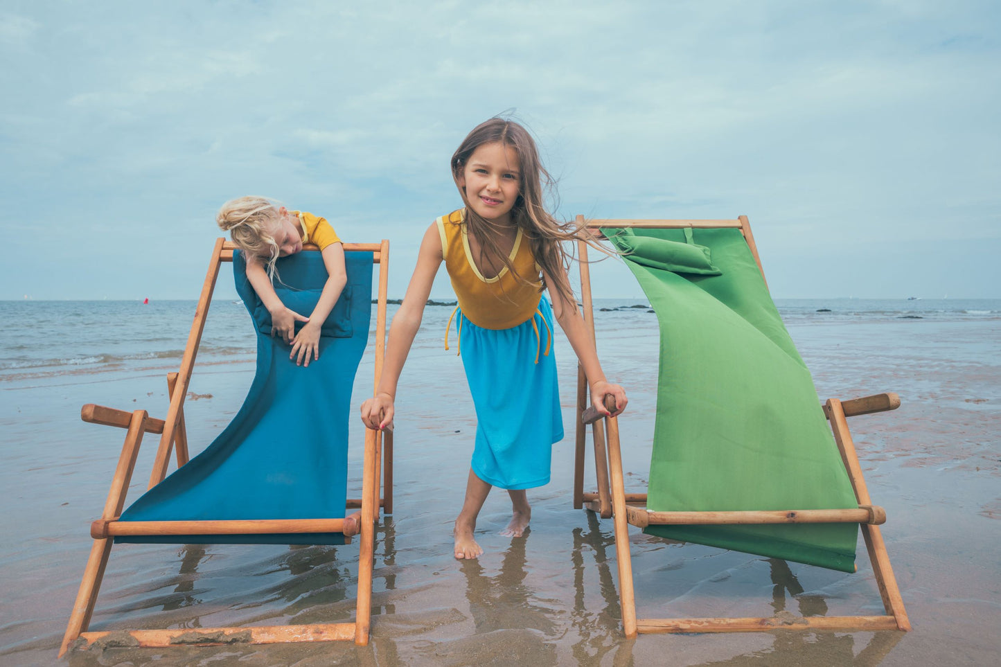 Chaga Skirt - Alaskan Blue