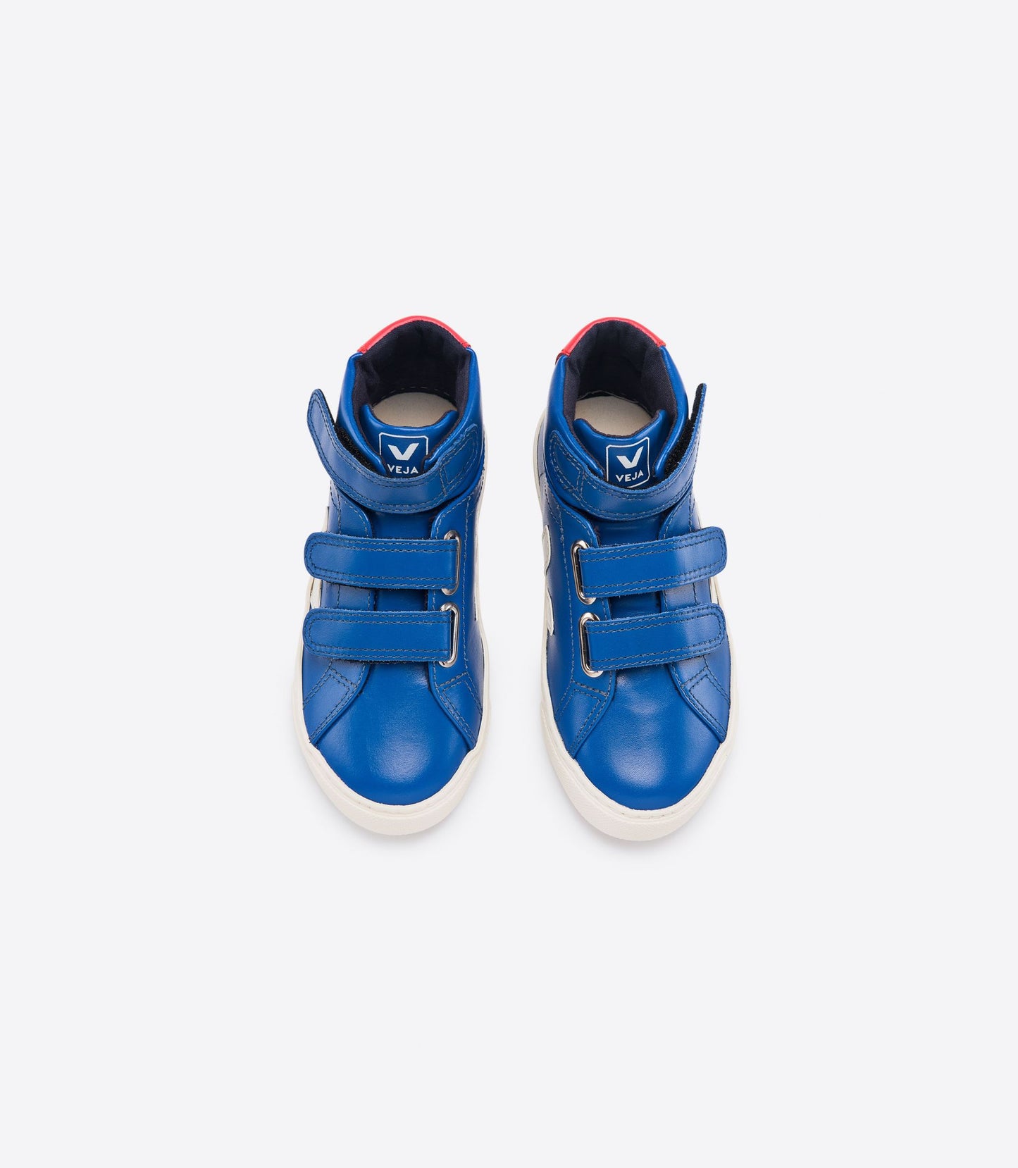 Small Esplar Mid Velcro Leather - Indigo Pierre Pekin