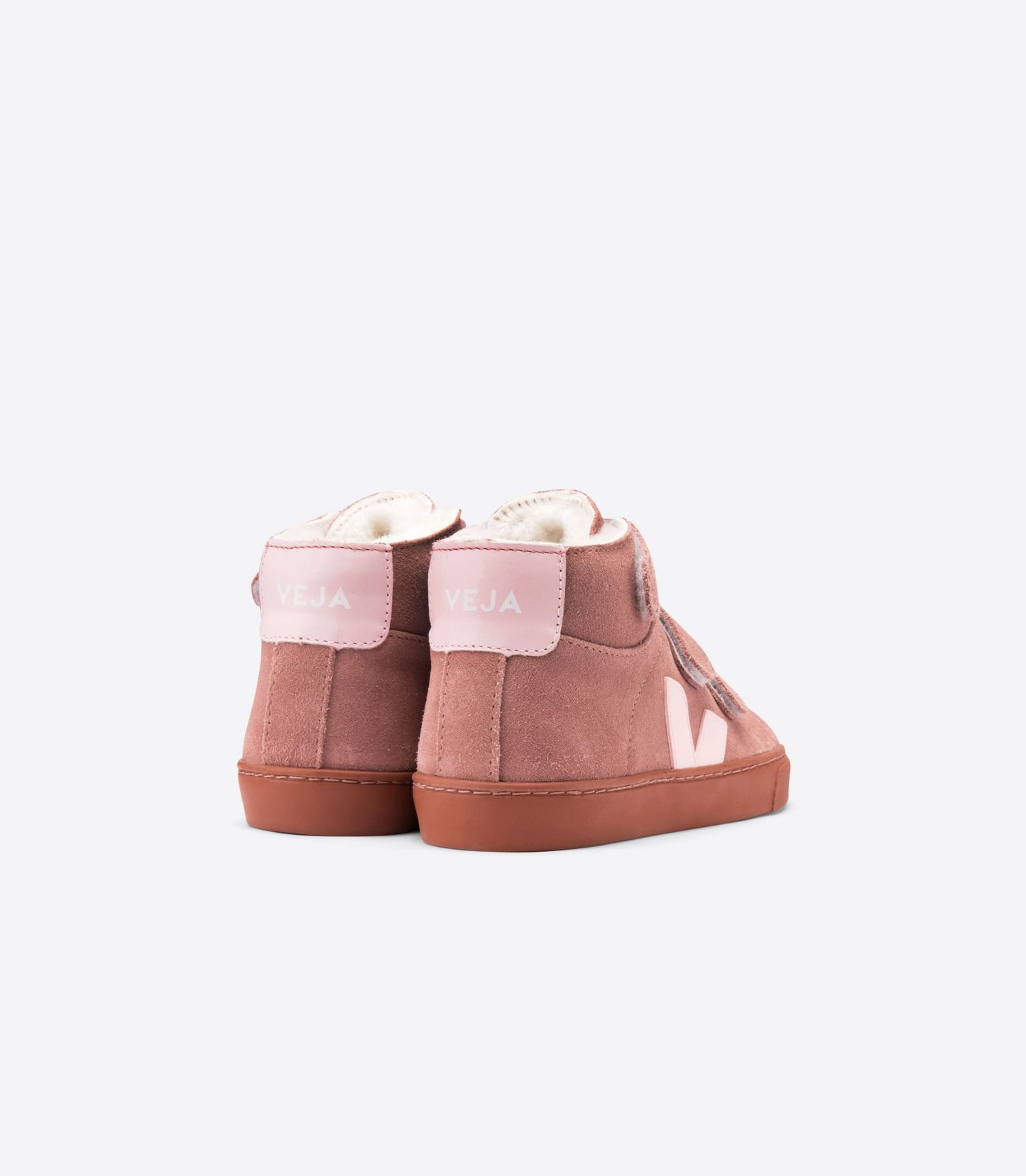 Small Esplar Mid Fured Suede - Dried Petal Rust Sole