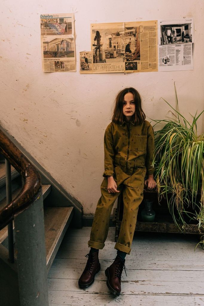 Taylor Jumpsuit - Dull Gold Print