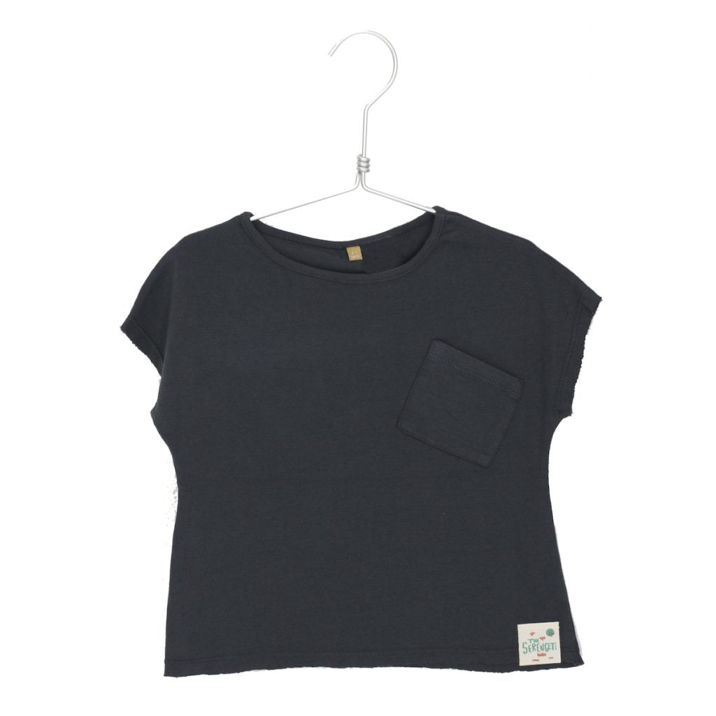 Loose Tee Solid - Washed Black