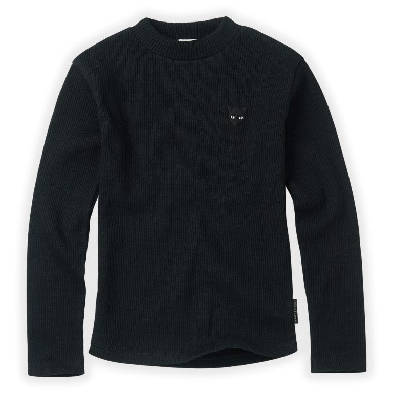 Longsleeve Rib - Black