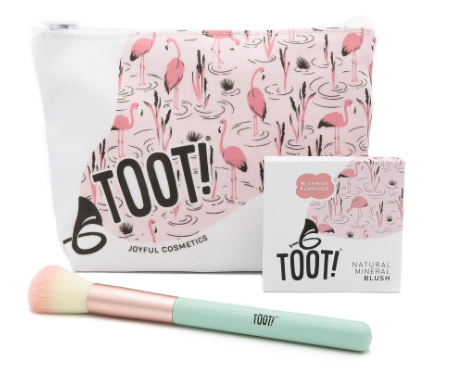 Blushing Flamingo Blush Bag Set
