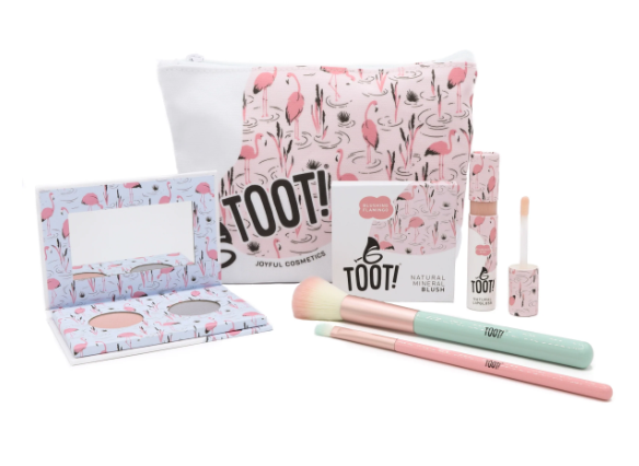 Flamingo Kiss Natural Makeup Box Set