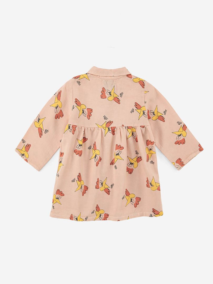 Mr o'clock all over woven dress (baby)
