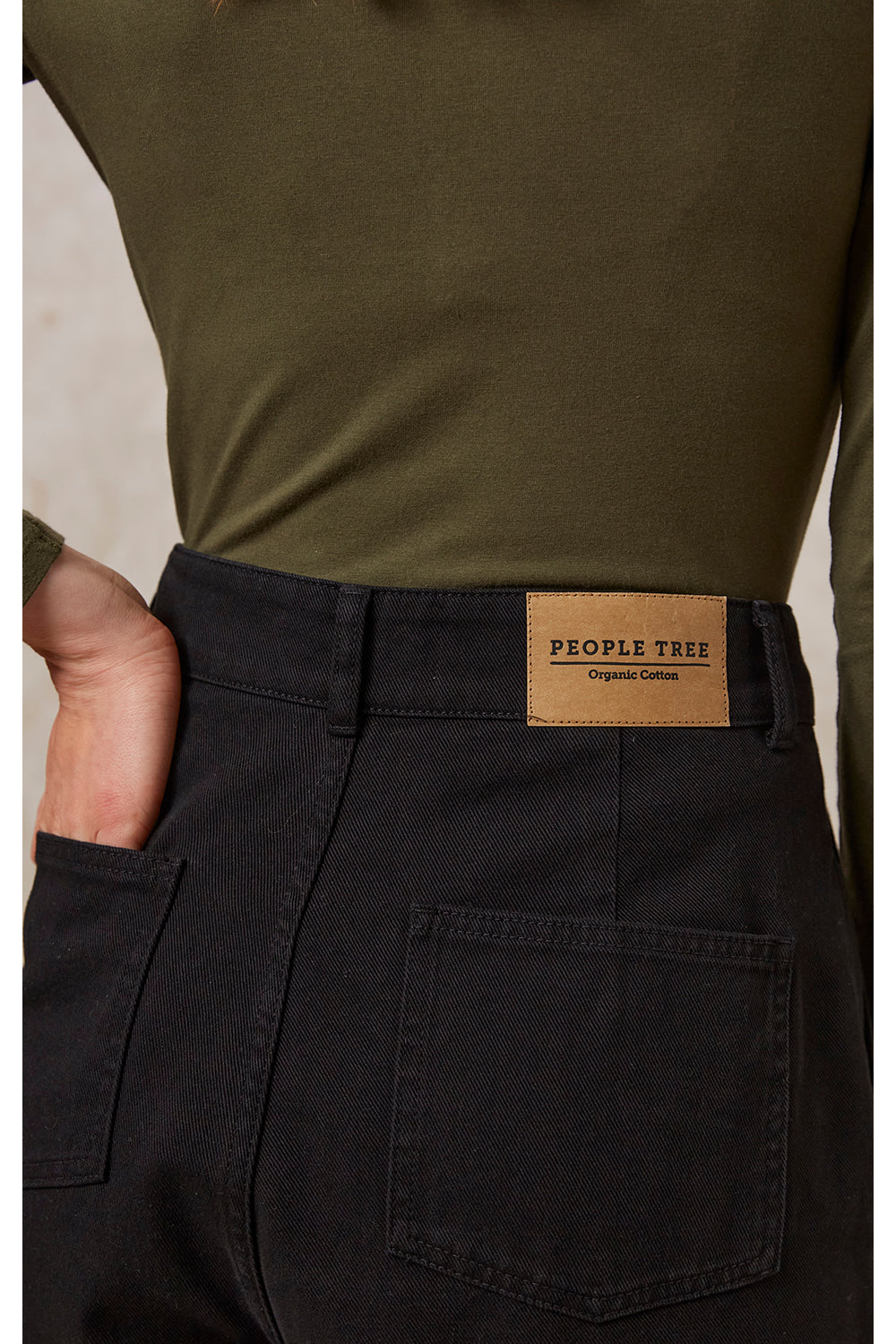 Alexis tapered trousers - Black