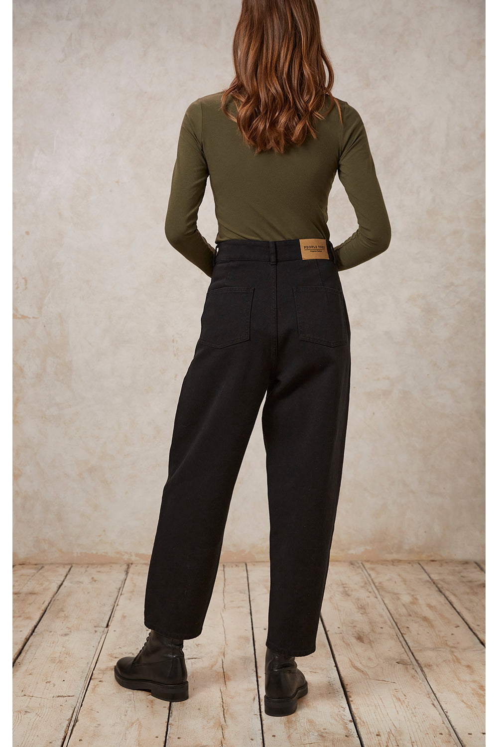 Alexis tapered trousers - Black