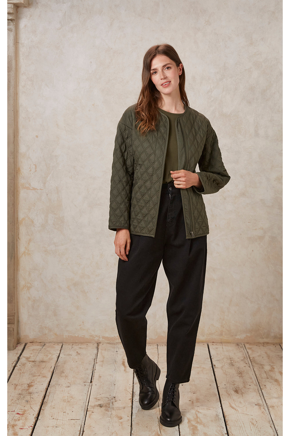 Alexis tapered trousers - Black
