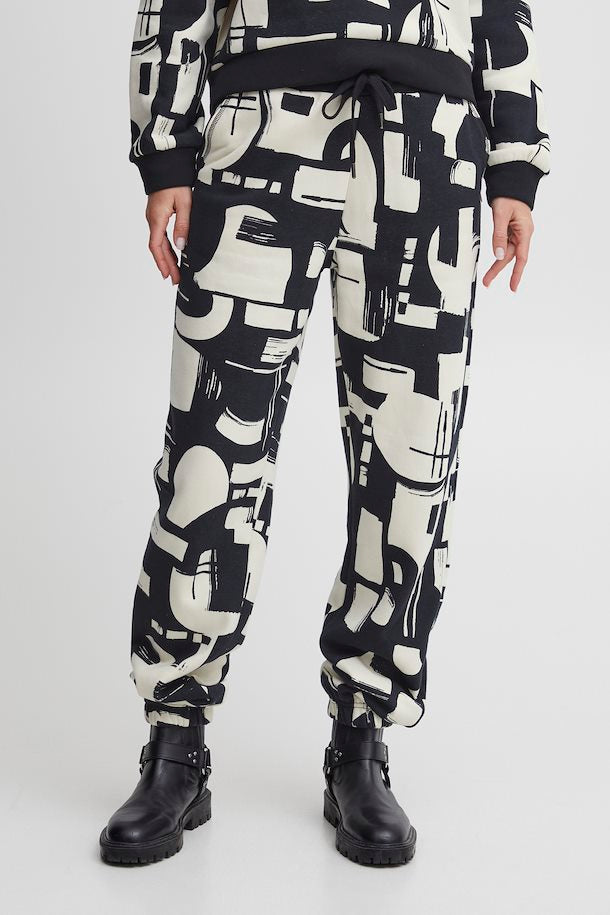 Pzisla - Pant - Black Printed