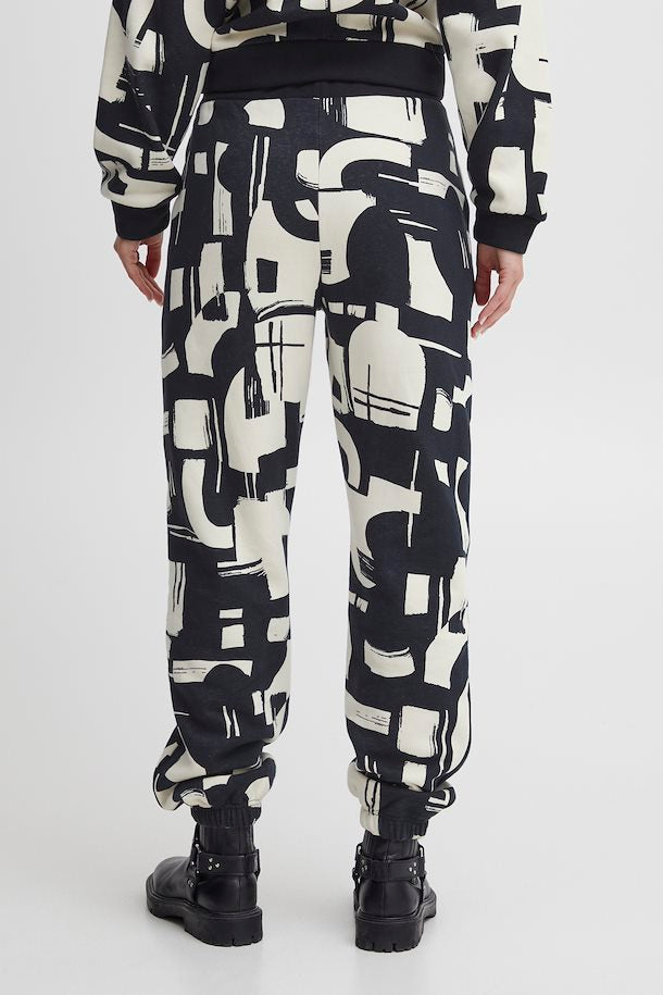 Pzisla - Pant - Black Printed