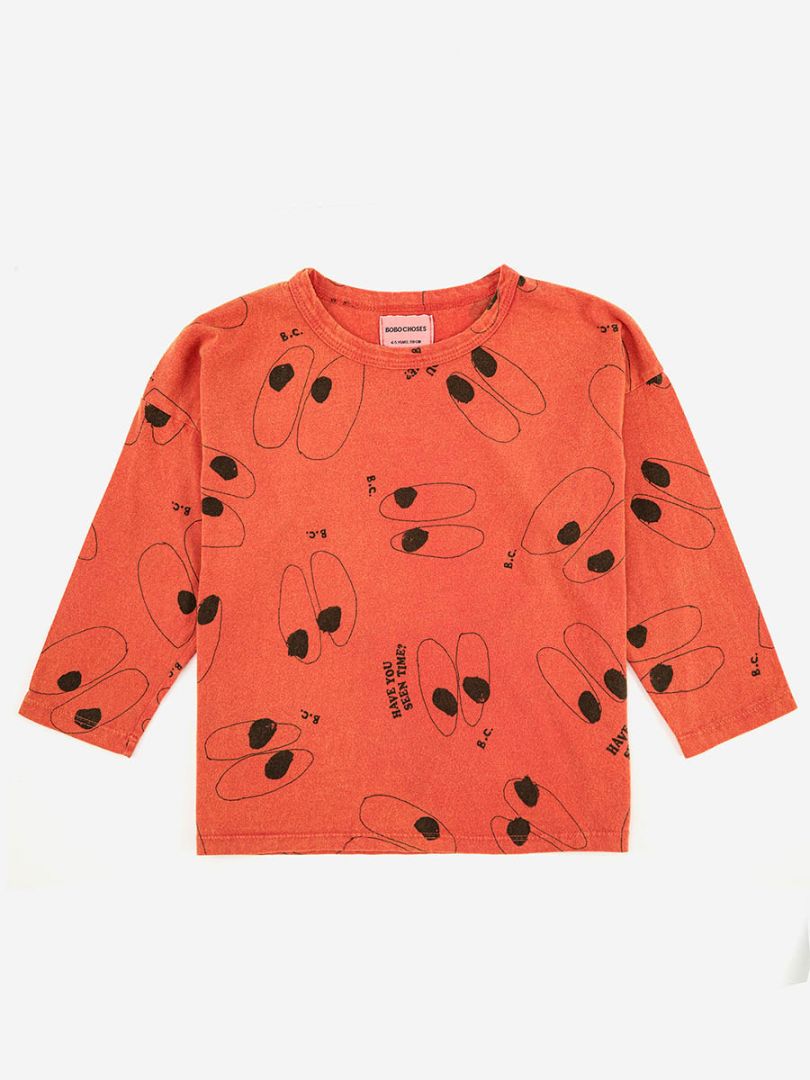Eyes all over long sleeve T-shirt