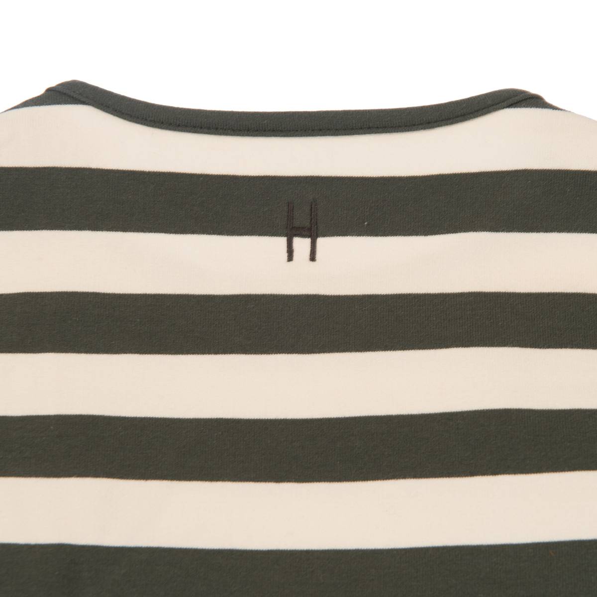 Longsleeve Elana Bleached Sand-Pirate Black striped