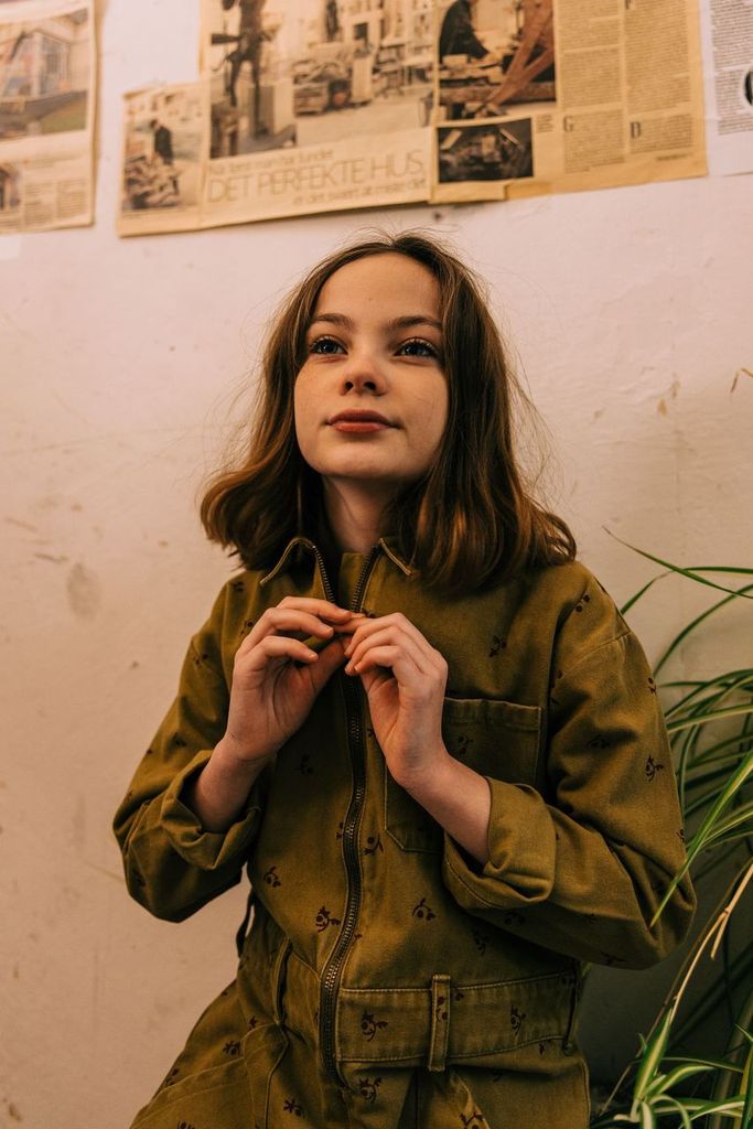 Taylor Jumpsuit - Dull Gold Print