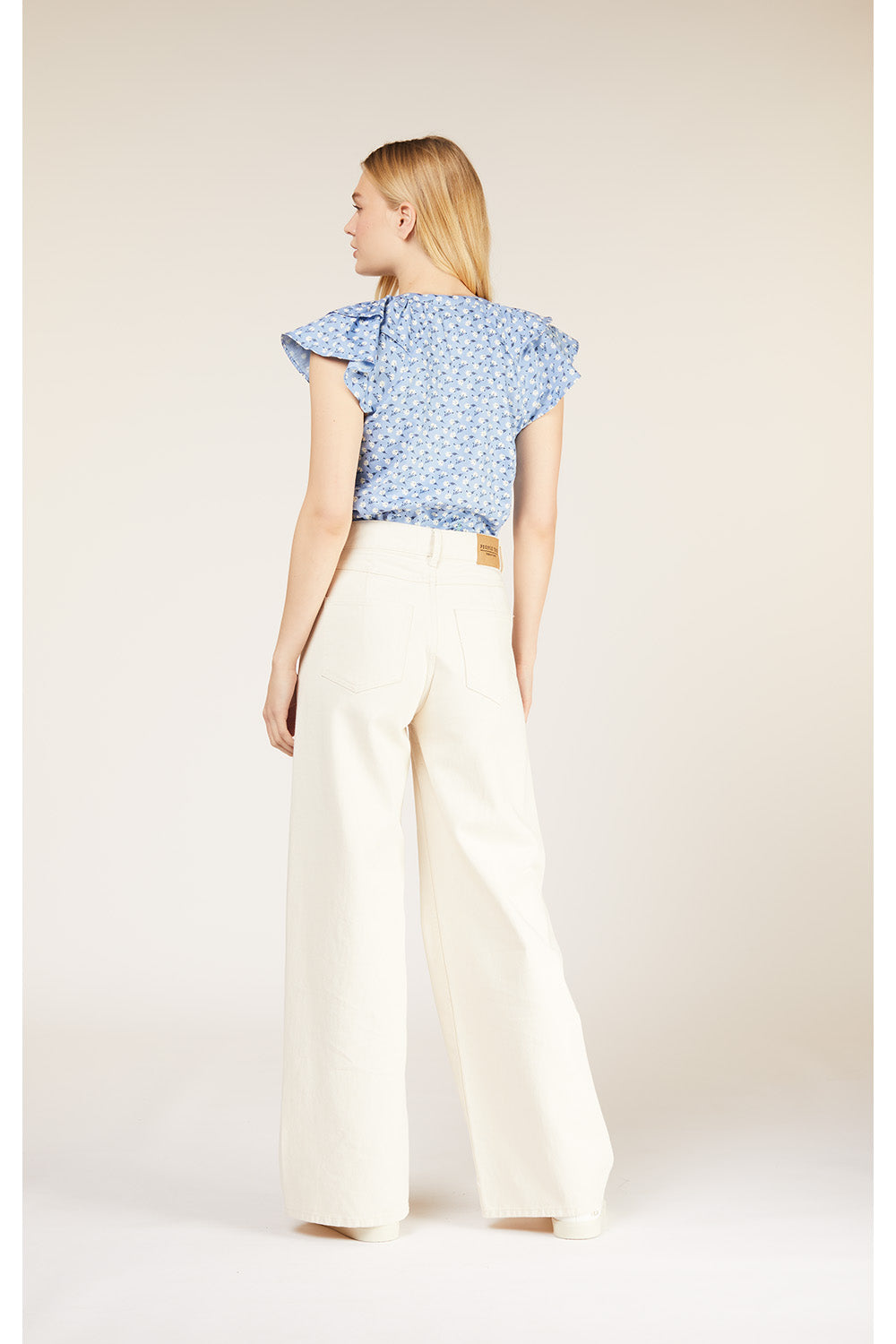 Flora Wide Leg - Trousers
