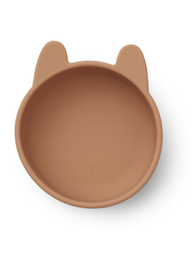 Iggy Silicone Bowl Rabbit - Rose