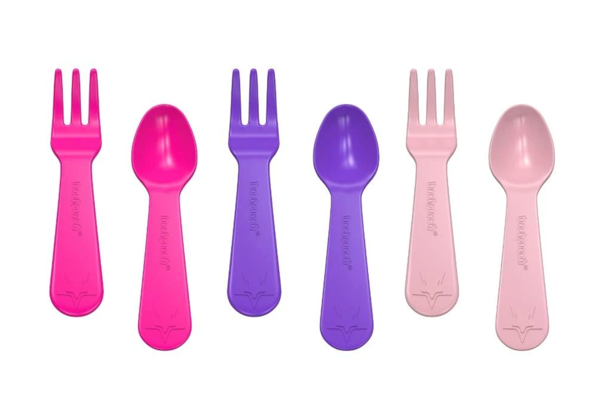 Lunchpunch Vork En Lepel - Roze