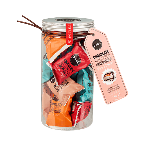 Barú - Marshmallows Assorted Flavours in Gift Jar 208G