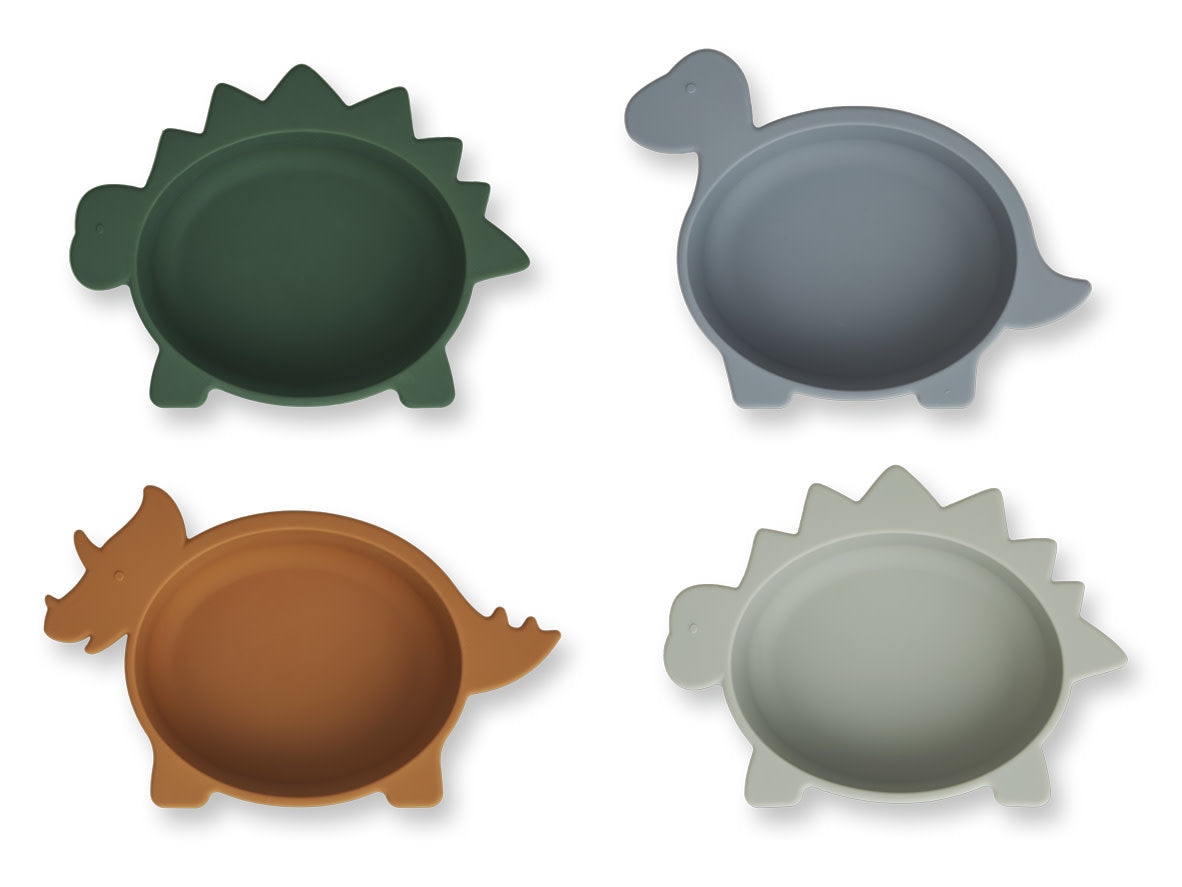 Iggy silicone bowl Dove Blue