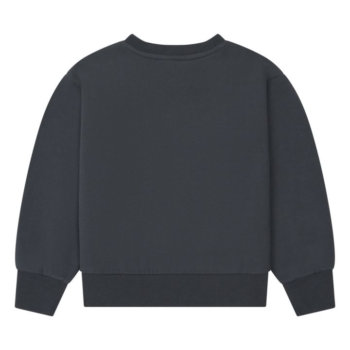 Sweatshirt California Karma Cotton Bio - Off Black