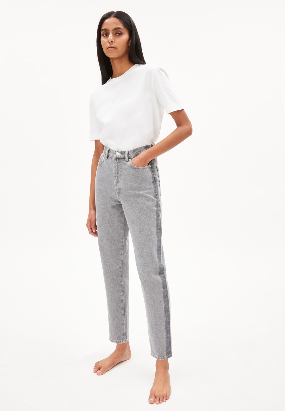 Mairaa Jeans - Warm Grey