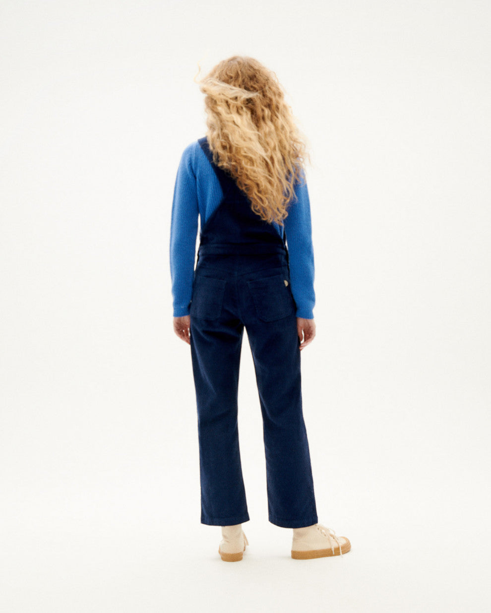 Corduroy Venus Jumpsuit - Navy