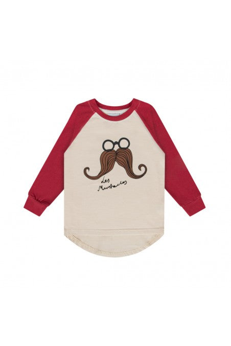 Mustache Ecru Longsleeve