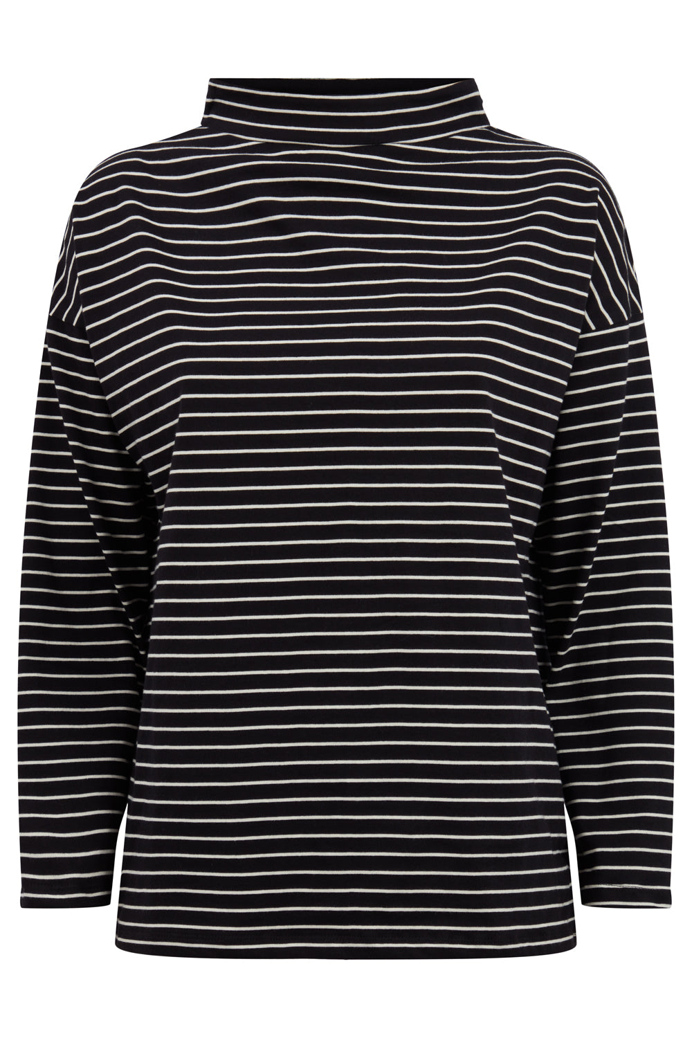 Nova Stripe Top- Black