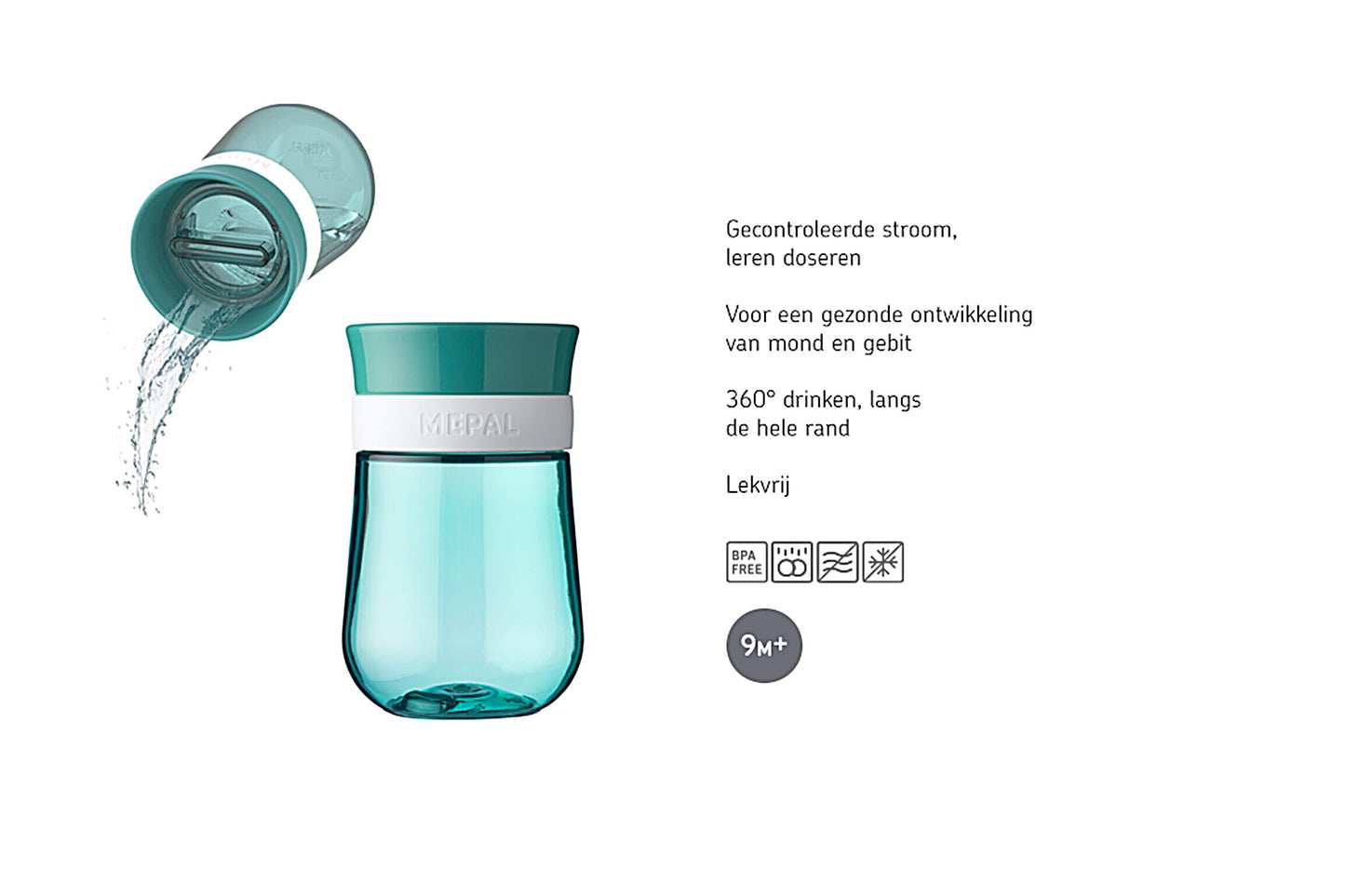 360° Oefenbeker Mio 300 ml - Deep Blue