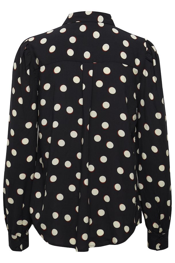 Byjosa Puff Shirt - Light Woven - Off White Mix
