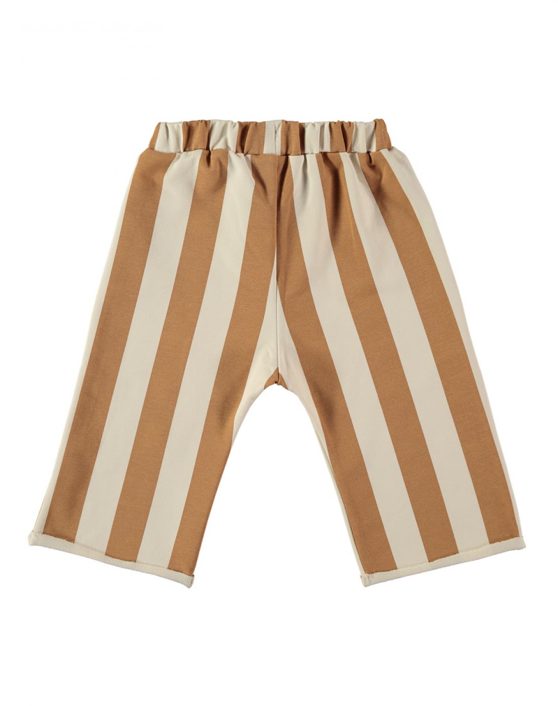 Culotte Pants - Stripes Clay