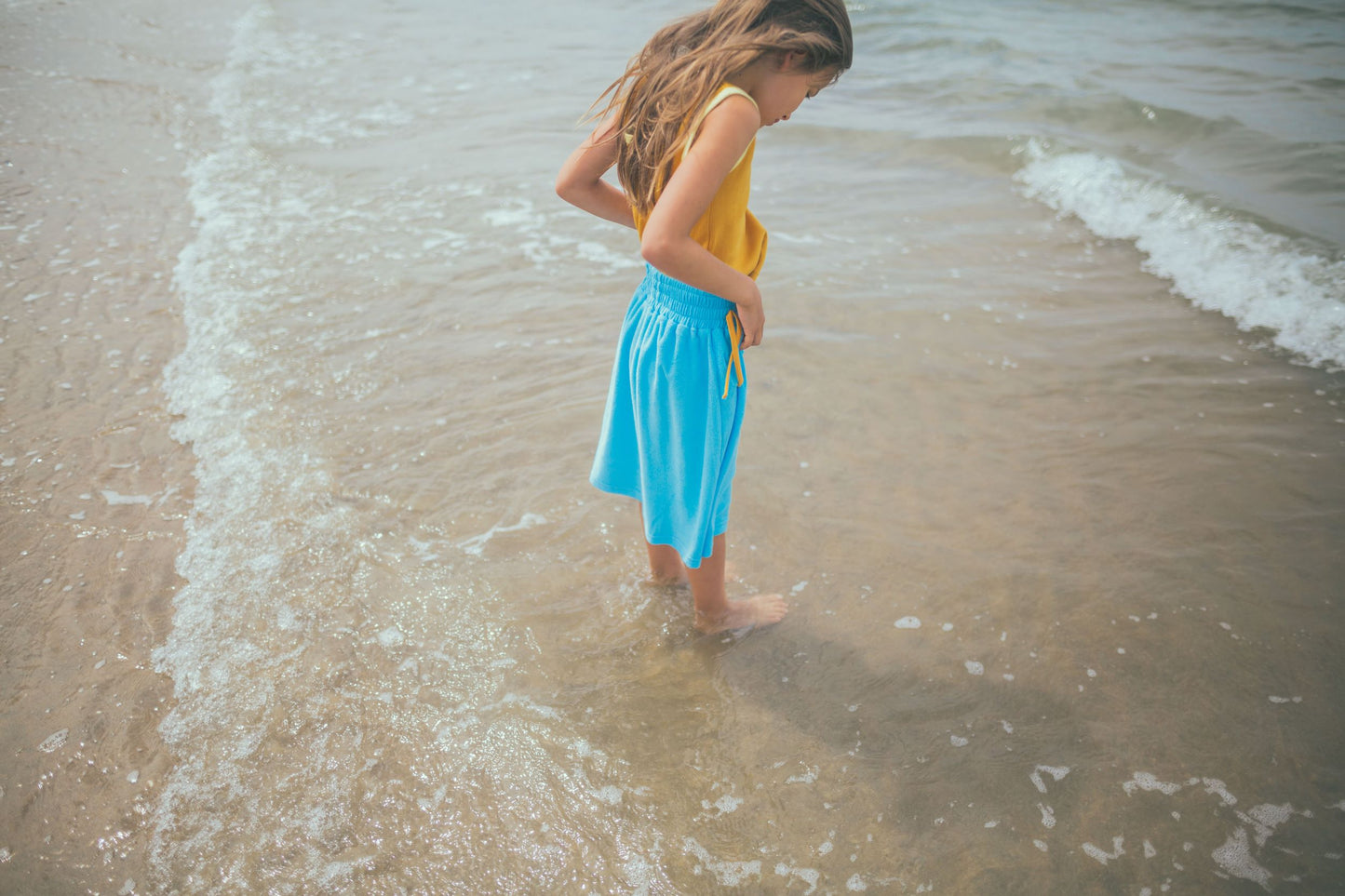 Chaga Skirt - Alaskan Blue