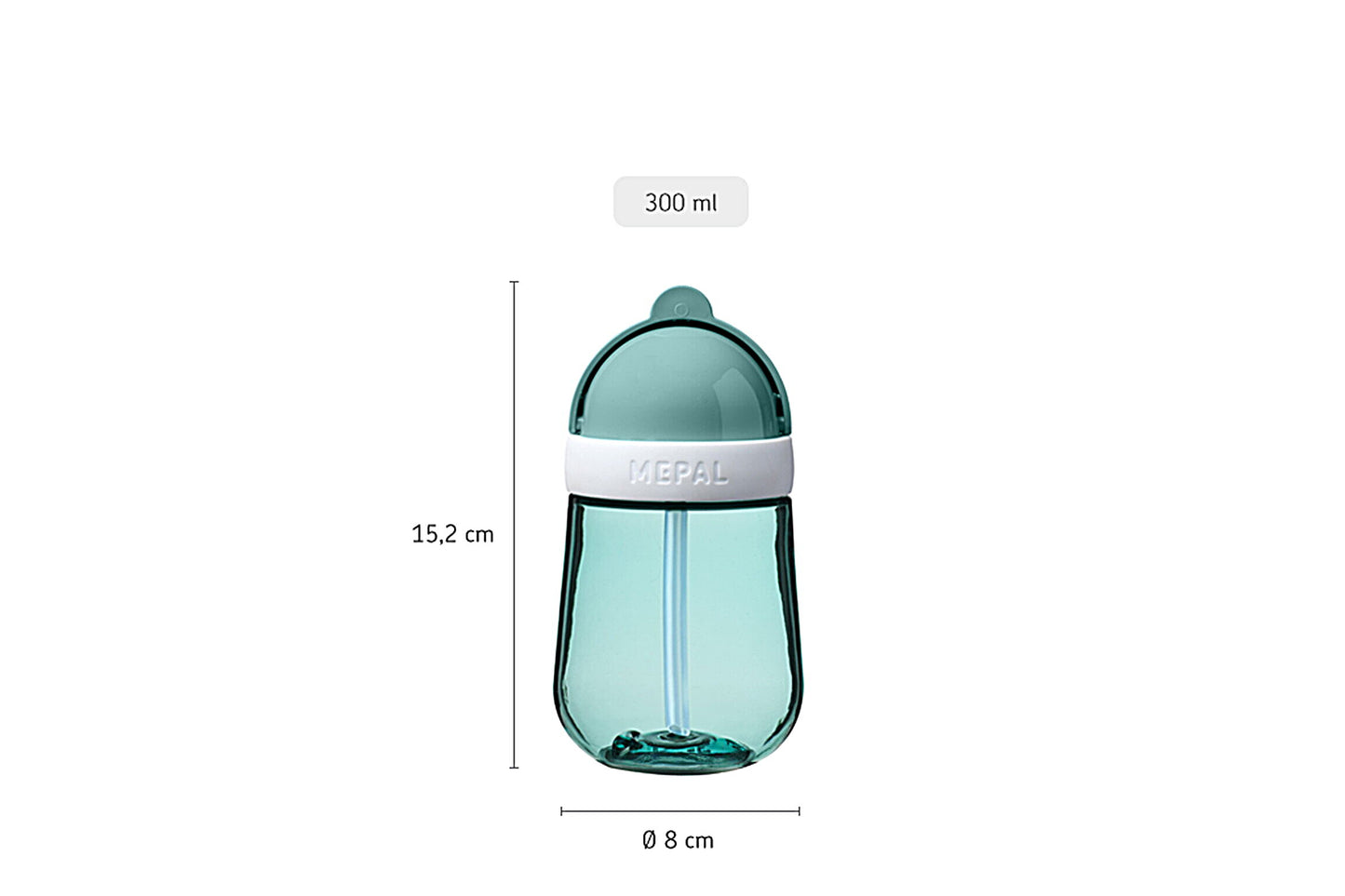Rietjesbeker Mio 300 ml - Deep Blue