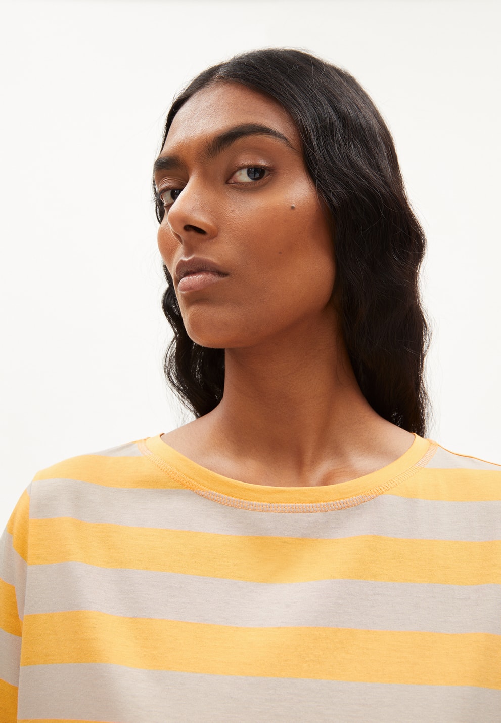Taaky Block Stripes - Mangorange/Light Desert
