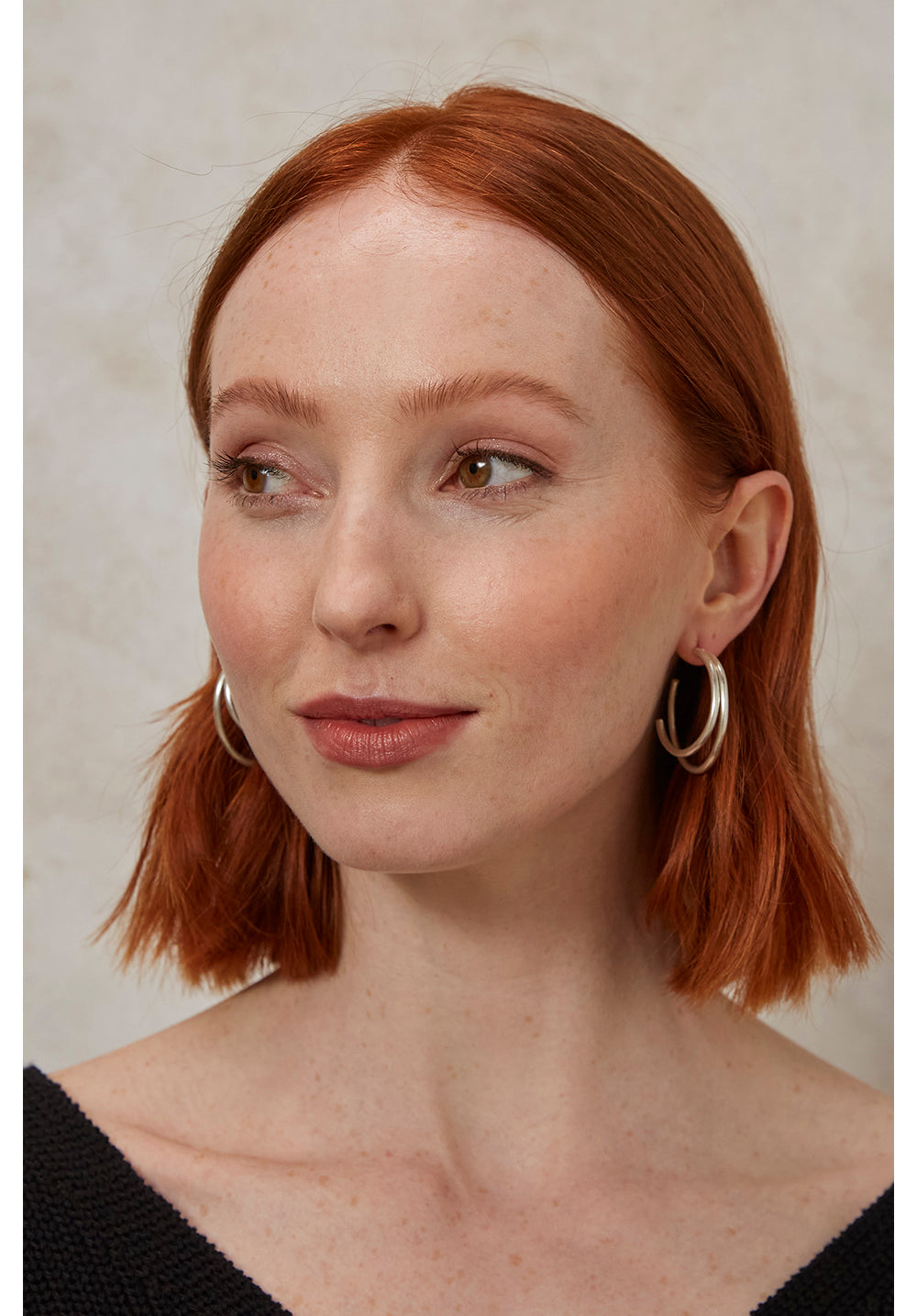 Twist Earrings - Silver Plated