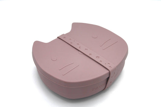 Pippa the Cat Lunchbox Mauve
